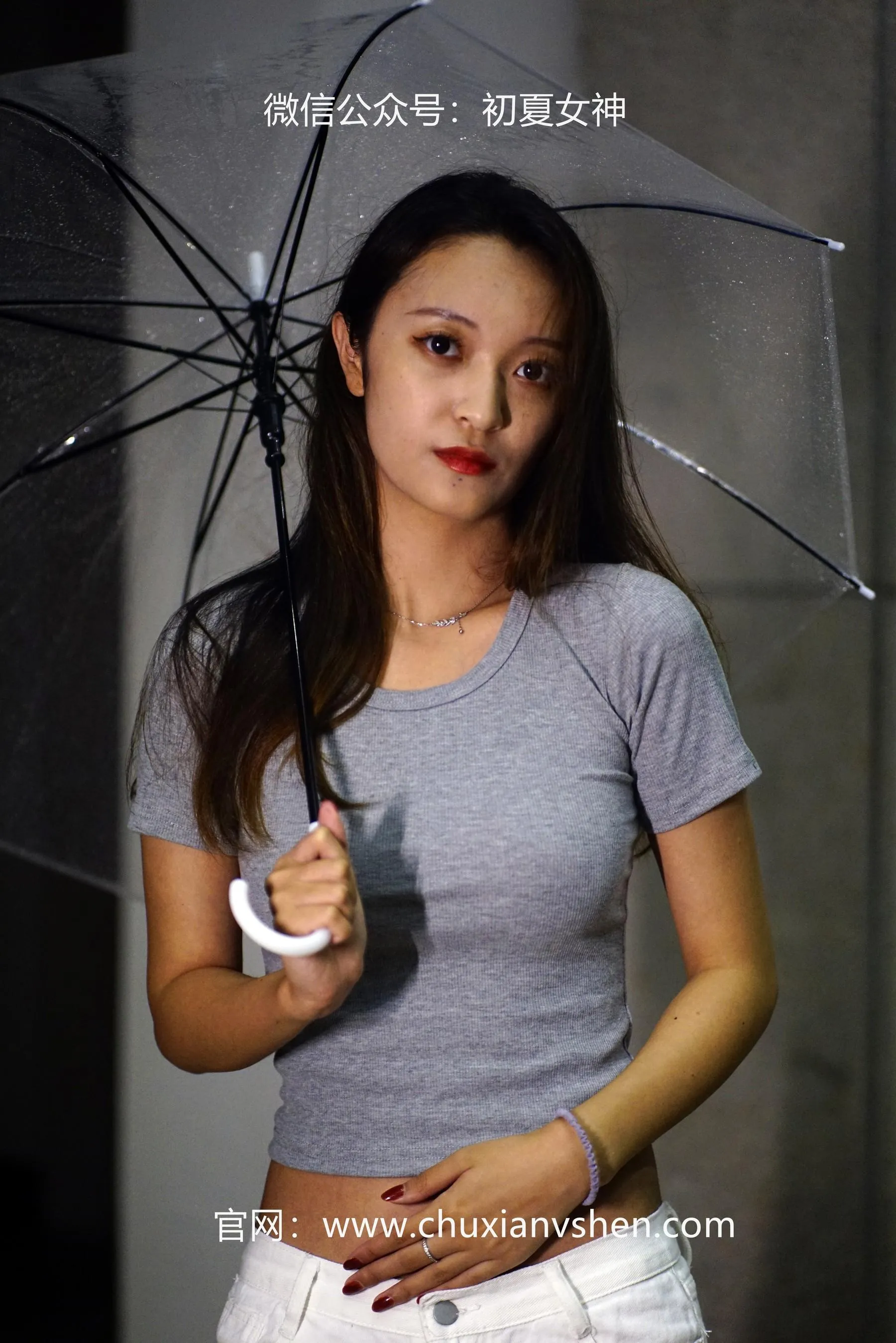初夏女神 NO.037 依依 夏日夜雨 [72P]插图6